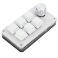 thumbnail image 3 of Mini Clavier Mécanique de Jeu, Clavier de Jeu Mini à 6 Touches Raccourci Clavier Programmable avec Bouton Clavier Mécanique Multifonction à une Main pour Bureau, Jeu, Musique, 3 of 7
