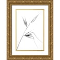 thumbnail image 1 of Lagandre, Thierry 13x18 Gold Ornate Wood Framed with Double Matting Museum Art Print Titled - beauty of a weed, 1 of 4