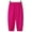 Hot Pink, variant on Danhjin Girls Sweatpants Cotton Solid Color Casual Jogger Pants Sports e Lastic Waist Sweat Pants Anti-Mosquito Pants 2-12 Years