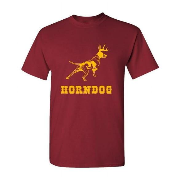 HORNDOG - Unisex Cotton T-Shirt Tee Shirt