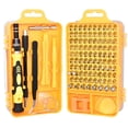 thumbnail image 5 of 115 en 1 Kit de Tournevis de Précision Kit Mini Tournevis Multi Ordinateur PC Téléphone Mobile Outil de Réparation Outils à Main Noir, 5 of 5