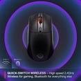thumbnail image 3 of SteelSeries Rival Ratón Inalámbrico para Juegos 3 Gen 2 con 2,4ghz y Bluetooth, Negro, 3 of 5