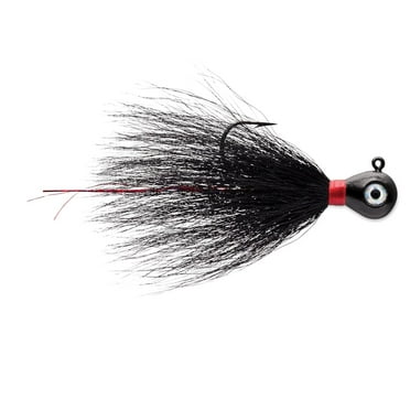VMC Bucktail Jig Black 1/4 oz