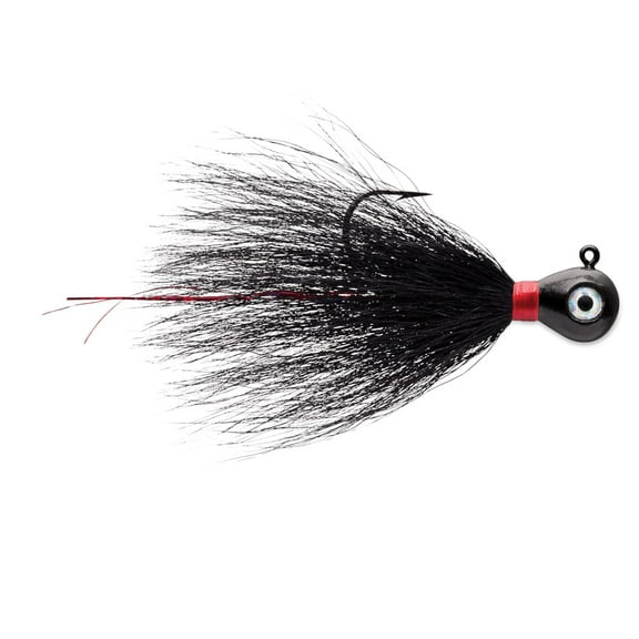 VMC Bucktail Jig Black 1/4 oz