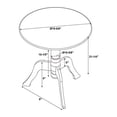 thumbnail image 3 of Home Square 2-Piece Furniture Transitional End Table Set in Clear, 3 of 6