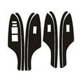 thumbnail image 4 of FYUU 3D Carbon Fiber Look Sticker Car Center Console Trim Cover For Toyota Corolla 2007-2013, 4 of 5