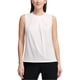 thumbnail image 2 of DKNY Blusa con cuello plisado para mujer, blanco, XX-Large DKNY Pull-over, 2 of 2
