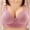 Pink, variant on SHOPESSA Women Bra No Rims Lace Comfortable Breathable Anti-exhaust Base Top Solid Underwearon