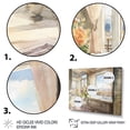 thumbnail image 3 of Designart "Bathtub Bliss With A View Of Brooklyn Bridge I" Bathroom Floral Canvas Wall Art, 3 of 5