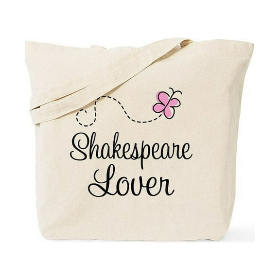 CafePress - Shakespeare Lover Tote Bag - Unisex Canvas Tote Bag, Beige, 1-Piece
