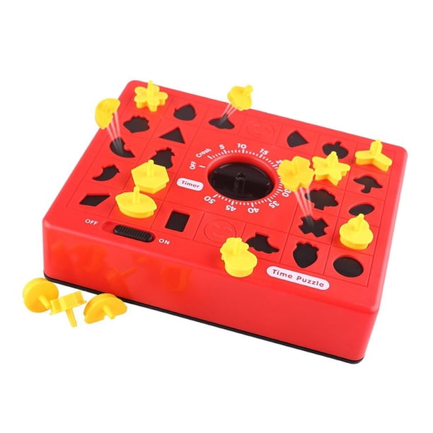Juguete de rompecabezas de formas, rompecabezas de combinación, habilidades motoras finas, interactivo, juguete visual portátil, práctico con función