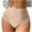Beige, variant on jobturf Womens Underwear High Waisted Stretchy Lace Trim Briefs Soft Comfy Lightweight Breathable Underpants No Show Seamless Panties