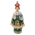 thumbnail image 1 of Green Infant Of Prague Figurine, 1 of 1