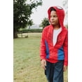 thumbnail image 2 of Sudadera con capucha Marvel Spider-Man de forro polar con cremallera para niños de 7 a 8 años, 2 of 9