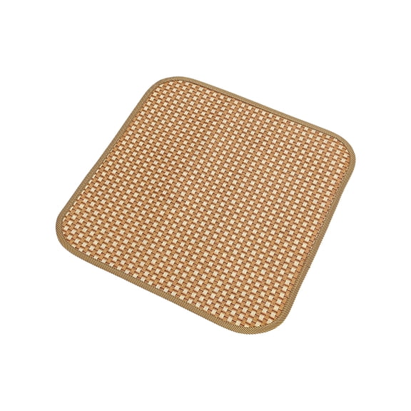 Bamboo Seat Cushion for Summer - Cool, Breathable, Non-Slip Chair Pad for Office, Car, Gaming, Sofa, Dining - Comfortable & Easy to Clean Mat Multicolor