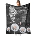 thumbnail image 1 of LHSHID Memorial Gifts for Loss of Daughter Loss of Daughter Sympathy Gifts Throw Blanket Sympathy Gifts for Loss of Loved One Condolence/Grief/Bereavement Gifts In Memory of Loved One Gifts 30"x40", 1 of 7