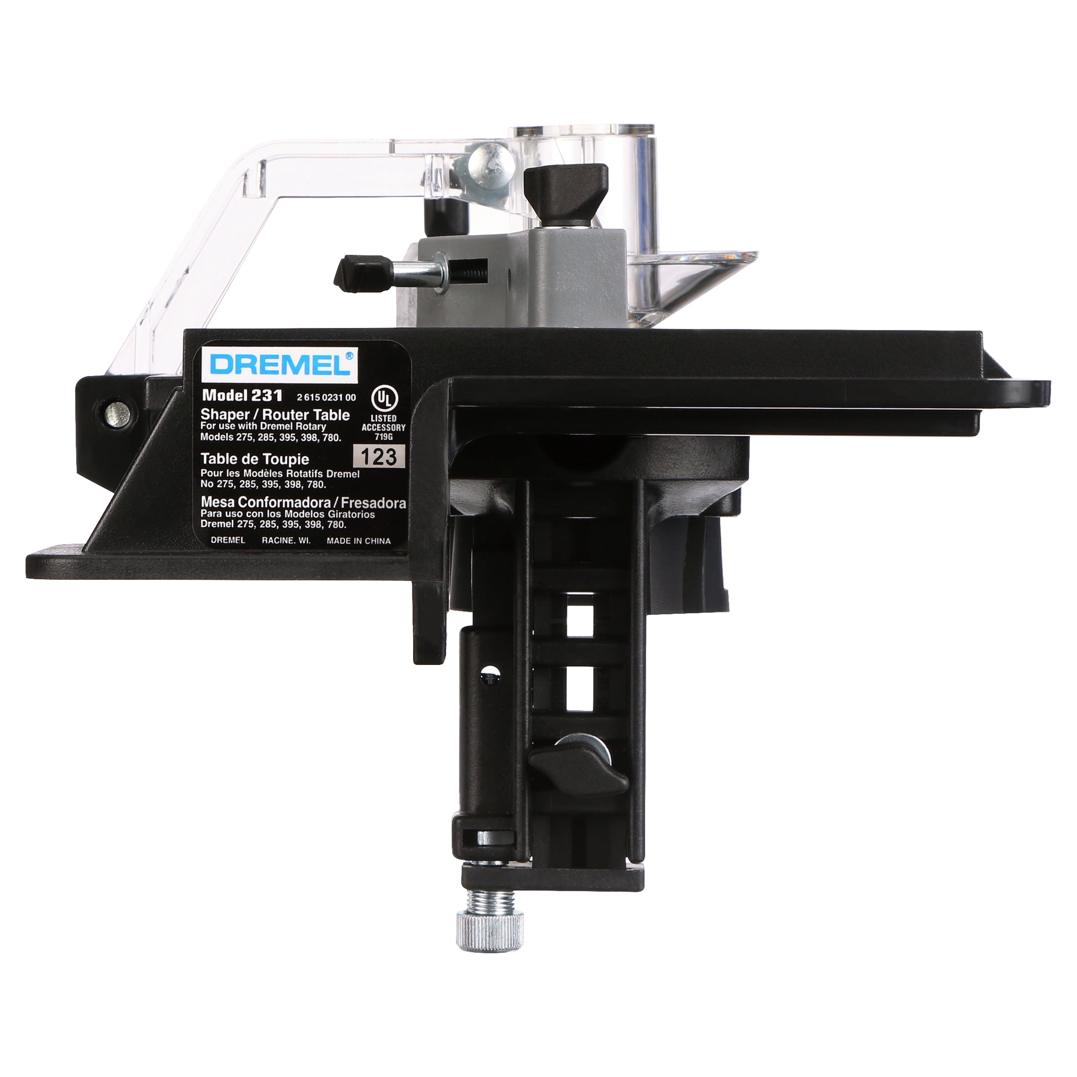 231 Rotary Tool Shaper/Router Table to Sand, Groove, and Slot Wood - Walmart.com