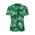 thumbnail image 6 of T Shirt For Men Green Wave Running T-Shirt Summer Abstract Print Streetwear Trending Tee Shirt For C, 6 of 7