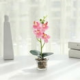thumbnail image 4 of 2025 Latest Model Artificial Phalaenopsis potted plant simulation flower pot fake orchid d, 4 of 5