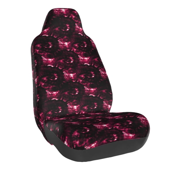 Fuzoiu Vintage Psychedelic Print Elastic Car Seat Covers, Seat Cover Protector,Universal Fit Interior Covers for Most Cars,Washable Seat Cover Non Slip for SUV,Sedan,Van