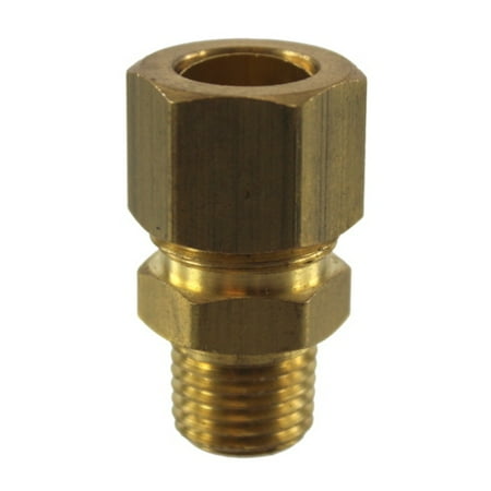 compression fitting tubing brass npt male walmart