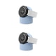 thumbnail image 2 of Monstrate Soporte de carga de ángulo de visión óptimo para relojes Soporte de carga de reloj de silicona Soporte de carga wathet blue reloj azul 2Conjunto, 2 of 6