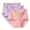 1# Pink, variant on WTXUE Underwear Women Pack, 3PC Women's Plus Size Briefs XL 6XL High Waisted Briefs Ladies Underwear Full Coverage Underwear Cotton Panties for Women (Beige, XXL)