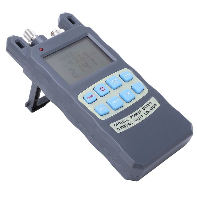 Compteur de Puissance à Fibre Optique Testeur de Câbles Portable Interface SC FC ST Localisateur de Défauts Visuel 7 Longueurs d'Onde Pris en Charge, Précis et Stable, Machine Intégrée, Léger et