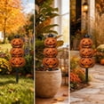 thumbnail image 4 of Tepsmf Halloween Themed Metal Courtyard Porch Decoration Ornament 11.8 IN Iron Garden Stake for Outdoor Yard Spooky Decor, 4 of 7