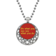 thumbnail image 1 of Hacer realidad el lema de la palabra Collares Colgante Retro Moon Stars Jewelry Unbranded M, 1 of 3