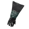thumbnail image 1 of Guantes de Trabajo perfecl de chorro de arena mano izquierda 60 cm PVC Algodón negro verde, 1 of 7