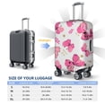 thumbnail image 6 of Vsdgher Girl Butterfly Print Luggage Cover Washable Suitcase Cover Protector Anti-scratch Suitcase cover Fits 18-32 Inch Luggage, 6 of 8