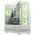 thumbnail image 1 of Gabinete MSI MAG PANO 110R PZ WHITE 4 Fan Cristal USB-C ARGB, 1 of 6