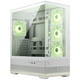 thumbnail image 1 of Gabinete MSI MAG PANO 110R PZ WHITE 4 Fan Cristal USB-C ARGB, 1 of 6