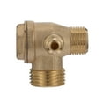 thumbnail image 1 of FRCOLOR Non-Return Valved 2Pack Copper Air Compressor Pressure Valved for Backflow Prevention in Maintenance and Replacement 4X3.5in,1.57"X1.38"X1.18", 1 of 4