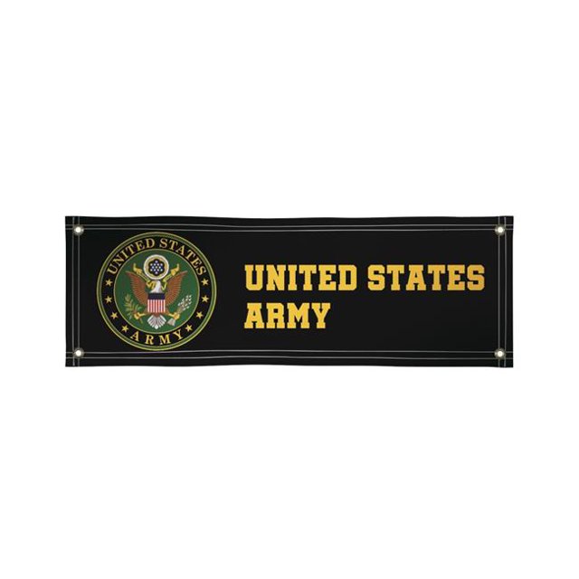 Victory Corps 810022USARM-002 2 x 6 ft. USA Army Vinyl Banner