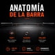 thumbnail image 5 of Barra Recta Olimpica 3' Buje Bronce 1200lb Negro 2.2m 20kg, 5 of 6