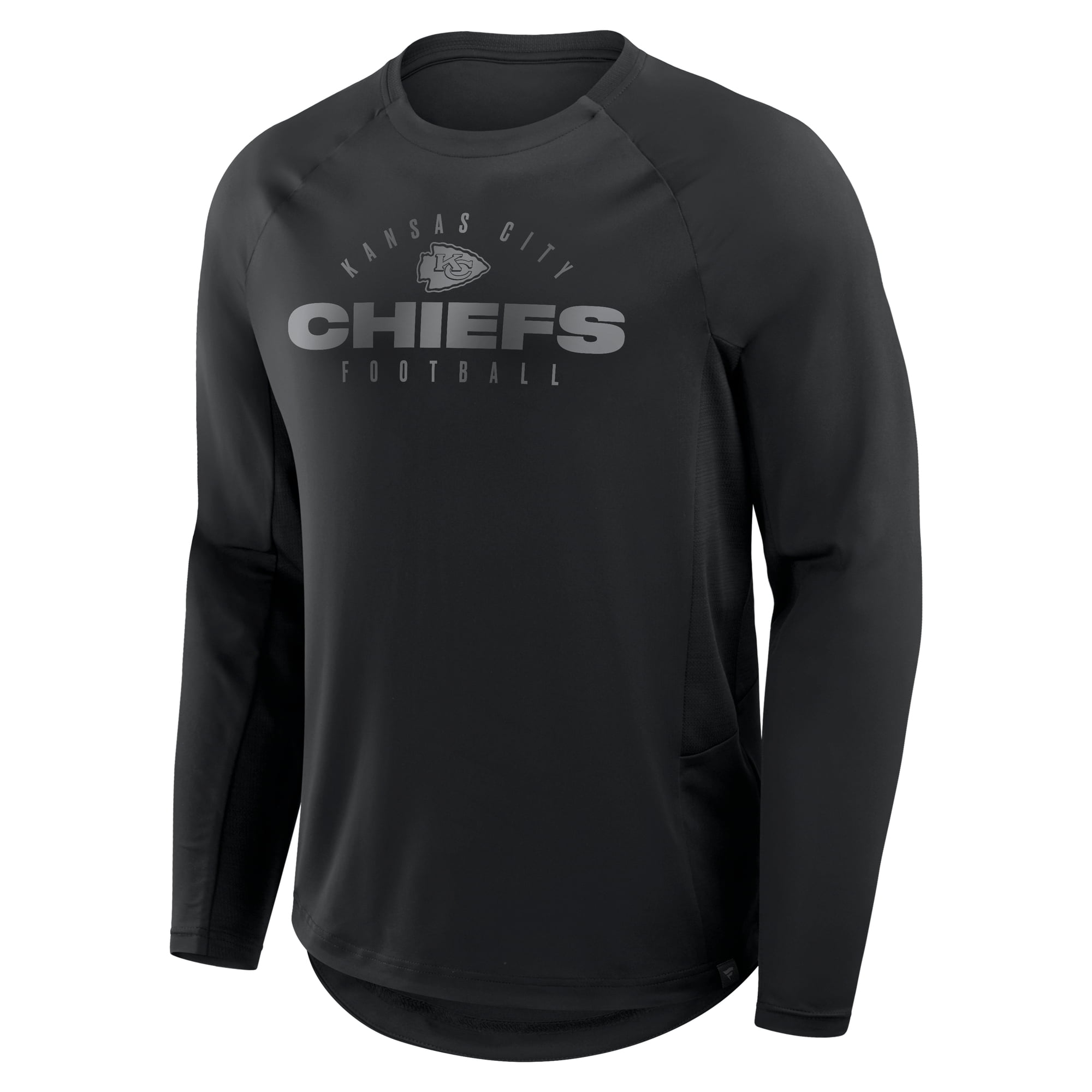 Men's Fanatics Black Kansas City Chiefs Coverage Scheme Long
