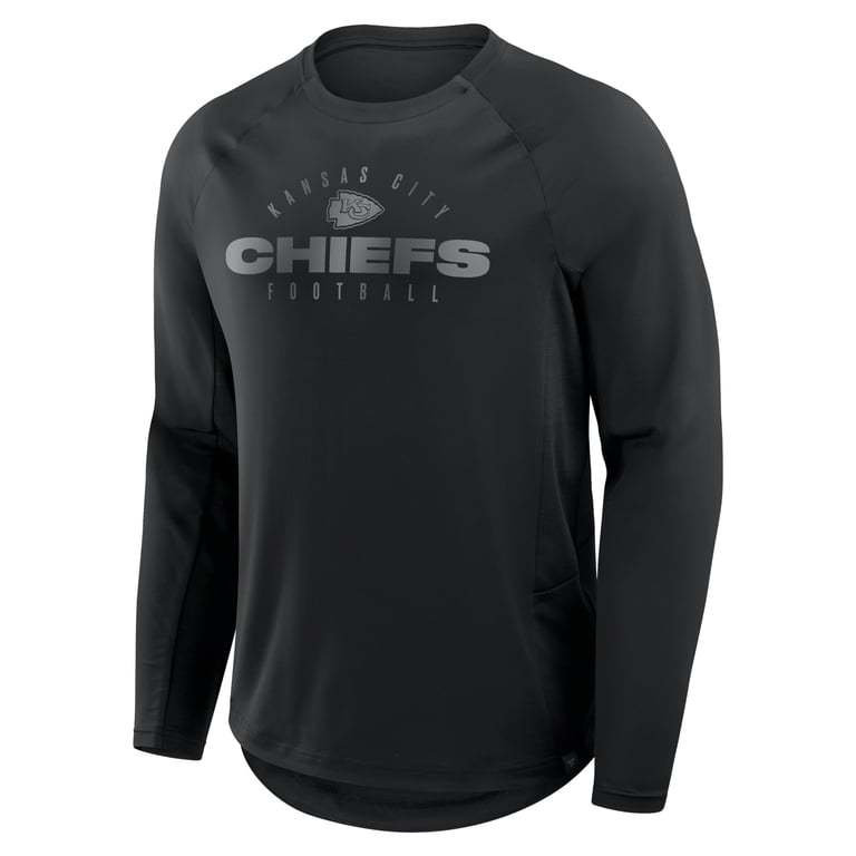 Men's Fanatics Black Kansas City Chiefs Coverage Scheme Long