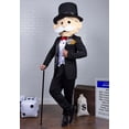 thumbnail image 4 of FUN Costumes Mr. Monopoly Fancy-Dress Costume for Men with Snazzy Suit Jacket, Adult Size M, 4 of 12