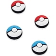 thumbnail image 1 of Joy Con Thumb Grip Set Joystick Cap Compatible with Nintendo Switch,Silicone Analog Stick Cap for Switch Lite Joy-Con Controller – Red+Blue,2 Pairs, 1 of 6