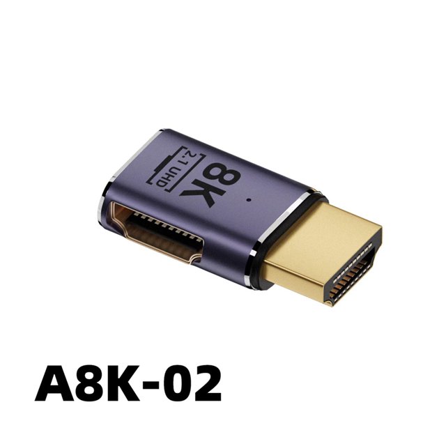 8K 60Hz 2.1 Cable Adapter 48Gbps Converter HDMI-compatible for MacBook (A8K-02) Ndcxsfigh Para estrenar