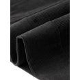 thumbnail image 5 of Agnes Orinda Women's Plus Size Short Jacket Lapel Button Down Long Sleeve Fall Casual Corduroy Jackets with Pockets 2X Black, 5 of 6