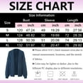 thumbnail image 3 of vigerkar Women's Chunky Cardigan Sweaters Fall Open Front Long Sleeve Ribbed Knit Short Cardigans Outerwear Coats (Pink, M), 3 of 5