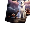 thumbnail image 5 of Spooky Halloween Night Witch Great Pyrenees Glowing Pumpkins All Over Print Boxer Briefs Underwear for Men Dad Pyr Dog Lover - 12015, 5 of 6