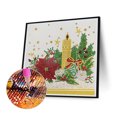 thumbnail image 2 of Taladro Poinsettia 5D DIY Diamante Pintura Forma especial Decoración parcial (YX002) Hugtrwg Para estrenar, 2 of 9