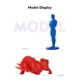 thumbnail image 4 of Creality 2 kg Filament Noir et Blanc PETG 1,75 mm, Ensemble de Filament pour Imprimante 3D, Excellente Robustesse Haute Précision, Inodore Non Toxique Résistant à l'Humidité, g, 4 of 7