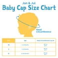 thumbnail image 7 of JAN & JUL Baby Sun-Hat with Neck Flap for Boys, Adjustable Beach Cap for Swimming (Blue Whale, Size XS: 0-3m), 7 of 7
