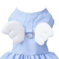 thumbnail image 4 of CBFFDC Robe Chiot Accrocheur Chiot Ange Col Rond Sans Manches Été Animal de Compagnie, 4 of 6
