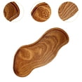thumbnail image 6 of deevoka Wood Serving Tray Decoration Breakfast Tray Food Platter for Kitchen Wedding Acacia Wood, 6 of 9